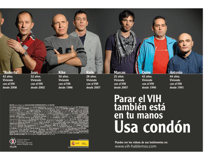 Imagen: Campaña VIH hablemos